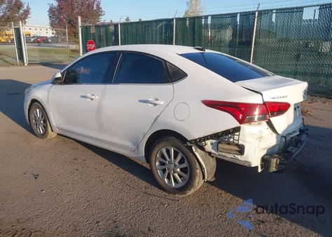 2021 Hyundai Accent Sel from USA, damaged, VIN 3KPC24A61ME134434